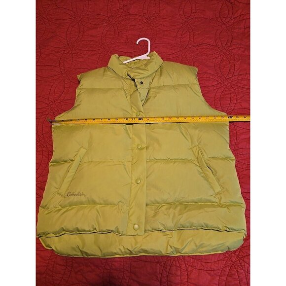 Cabela's Men’s Premier Northern Goose Down Outdoor Gear Vest Size Large - Picture 8 of 10